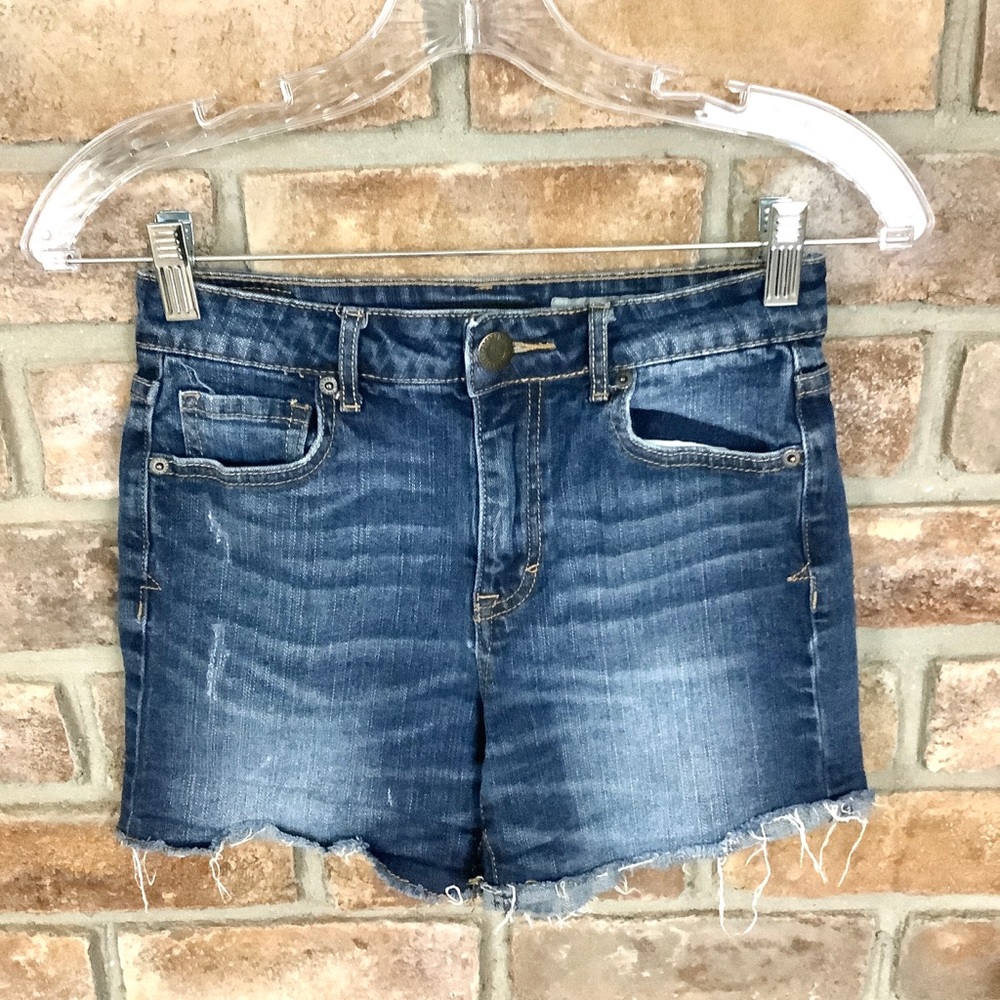 AEROPOSTALE Jean Distressed Denim Shorts Size 2